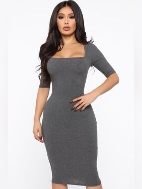 green emerald velvet dress Chocolate Baddie Faux leather midi dress – Be Disrespectful main image 1